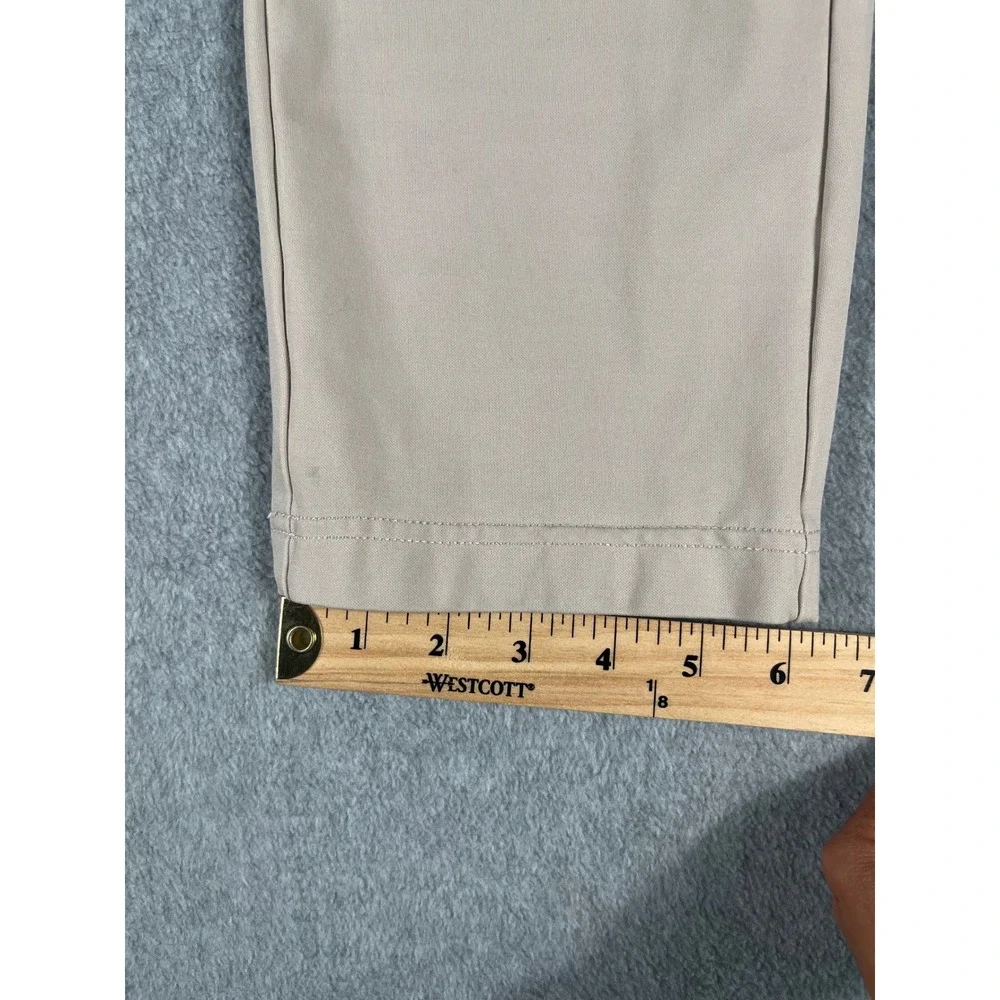 BYLT Premium Basics Everyday Pant 2.0 Slim Fit Khaki Mens 36 (34) Stretch Chino